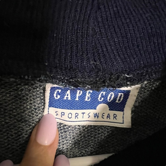 Vintage Cape Cod Sportswear Floral Grannycore Pullover Sweater  Retro 80s 90s - Picture 4 of 5